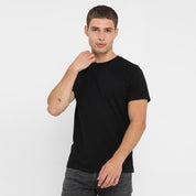 Atva Jadida Men's Tee Shirt B Quality Image Black M 