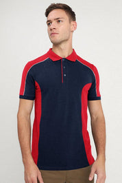 Navy & Red