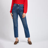 NXT Women's Cut Label High Rise Straight Fit Denim