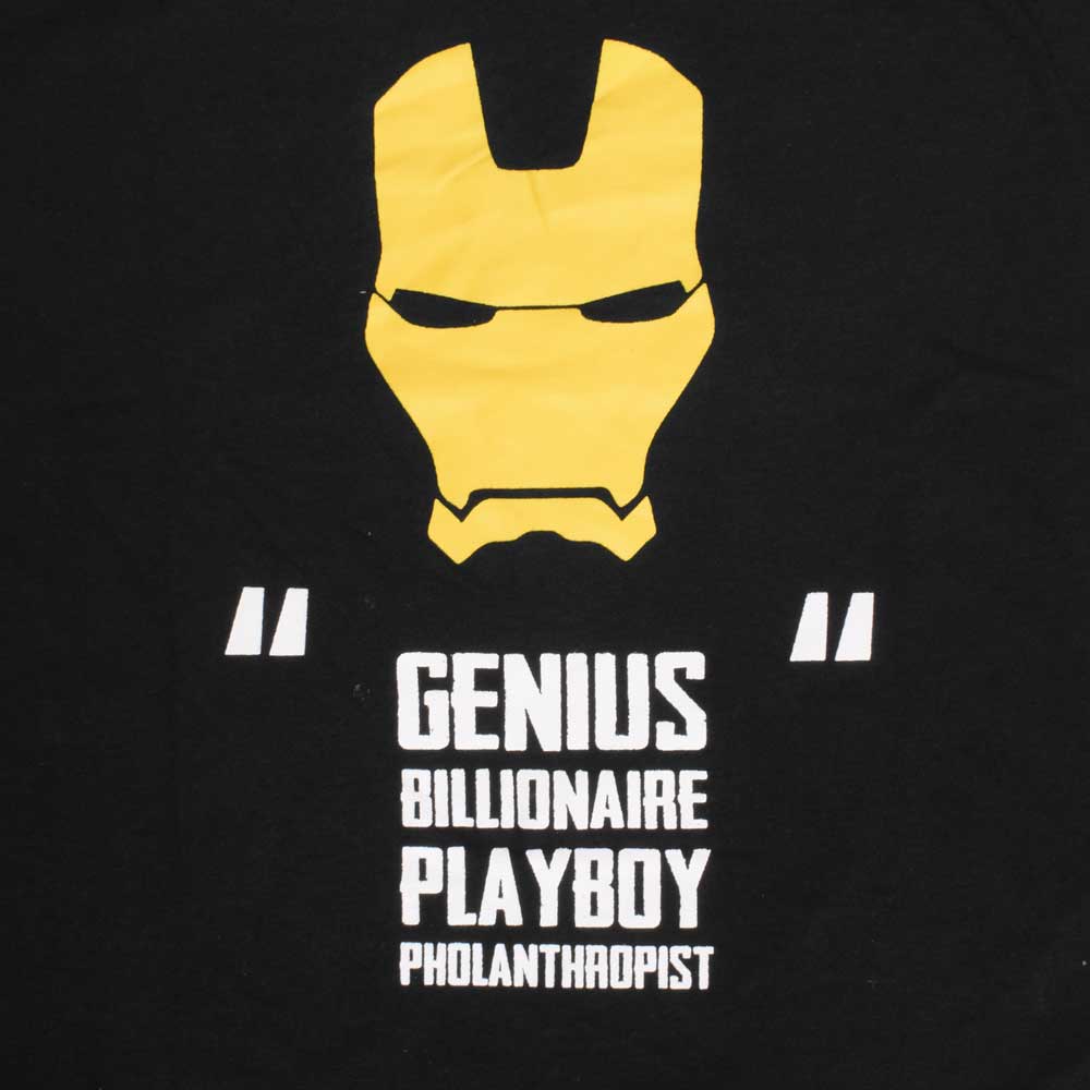 RichMan Genius Billionaire Playboy Printed Tee Shirt Men's Tee Shirt ASE 