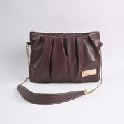Women's Premium Nijmegen Stylish PU Leather Shoulder/Hand Bag bag SNAN Traders Brown 