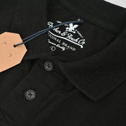 Archer And Finch Men's Logo Embroidered Tipping Polo Shirt Men's Polo Shirt LFS 
