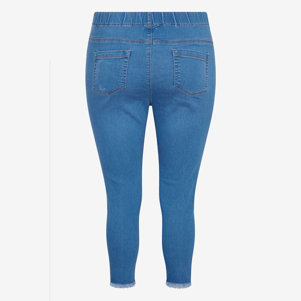 Jenny Women's High Rise Elasticated Waist Pull On Jeggings Women's Jeggings Minhas Garments 