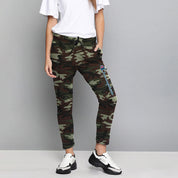 Women's Bavaria Camo Fashion Style Loose Fit Flannel Trouser Women's Trousers Fiza 