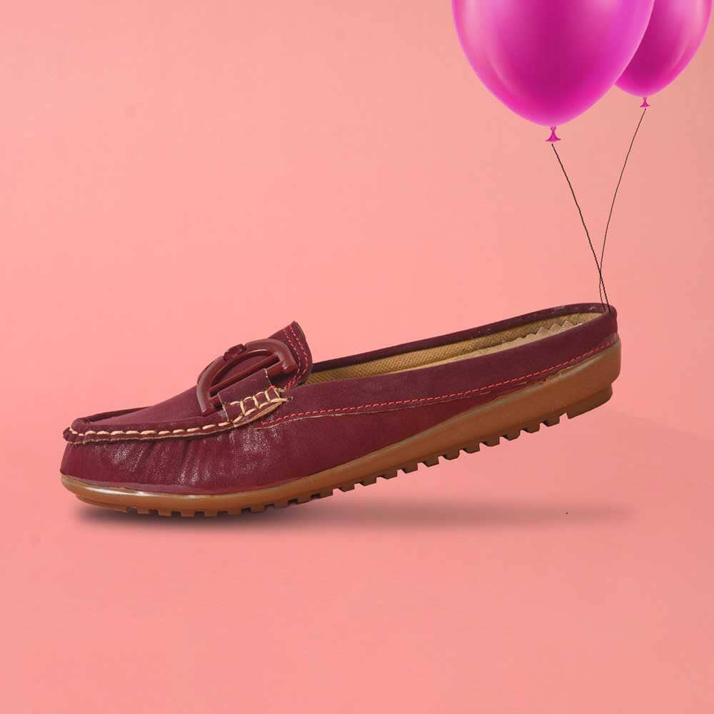 Women's DD Style Open Back Moccasin Shoes Women's Shoes SNAN Traders 