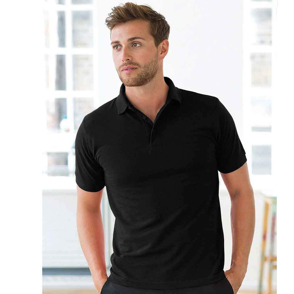 AQA Blomo Minor Fault Short Sleeve Polo Shirt Minor Fault Image Black M 