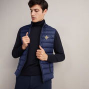 Men's Maple Leaf Embroidered Body Warmer Gilet Men's Gilet IBT 