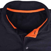 Coesfeld Men's Contrast Panel Polo Shirt Men's Polo Shirt Image 