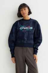Polo Republica Women's Avalanche Printed Terry Sweat Shirt