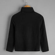 Polo Republica Kid's High Turtle Neck Minor Fault Sweat Shirt Minor Fault Polo Republica Black 2-3 Years 
