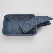Bread Basket Large Size With Cover Kitchen Accessories De Artistic Light Navy 