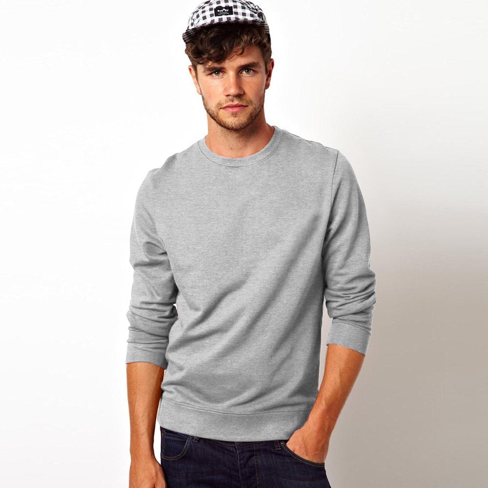 Kitrose Sweat Shirt Men's Sweat Shirt Image Heather Grey M 