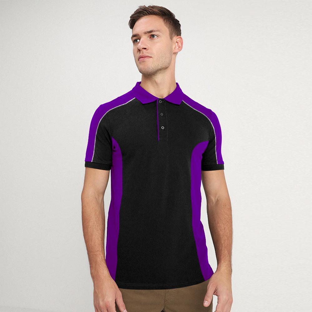 Black & Purple