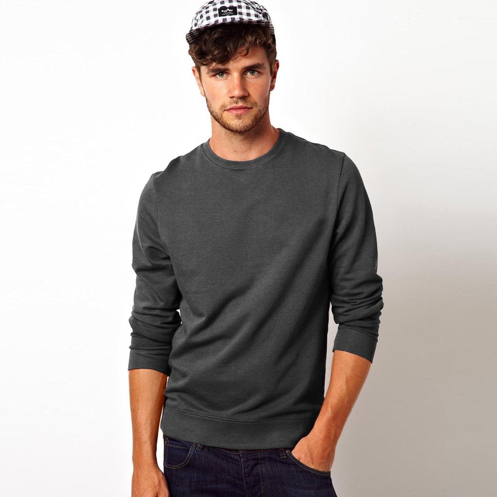 Kitrose Sweat Shirt Men's Sweat Shirt Image Charcoal S 