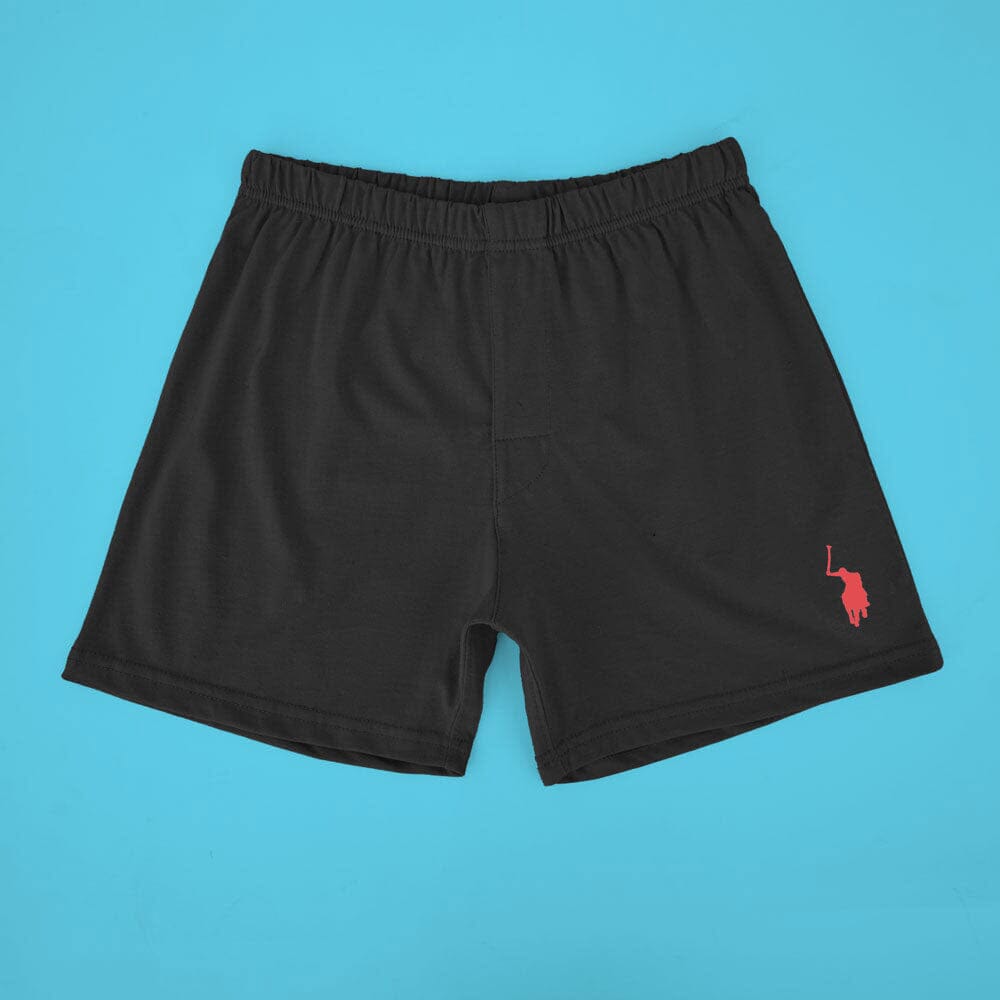 Polo Republica Signature Minor Fault Boxer Shorts Minor Fault Polo Republica Black Pony S 