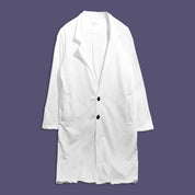 Polo Republica Men's Isabella Minor Fault Terry Long Coat Minor Fault Polo Republica White XS 
