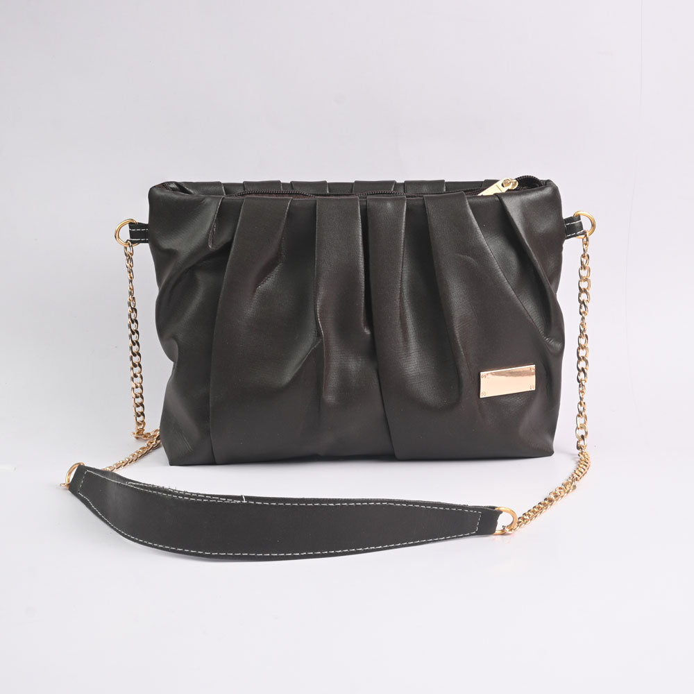 Women's Premium Nijmegen Stylish PU Leather Shoulder/Hand Bag bag SNAN Traders Chocolate 