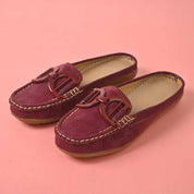 Women's DD Style Open Back Moccasin Shoes Women's Shoes SNAN Traders 