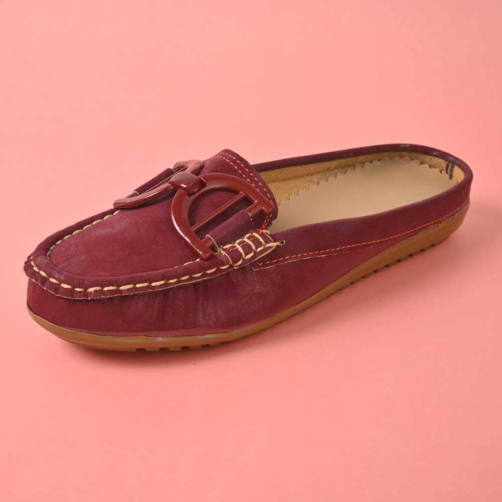 Women's DD Style Open Back Moccasin Shoes Women's Shoes SNAN Traders 