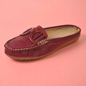 Women's DD Style Open Back Moccasin Shoes Women's Shoes SNAN Traders 
