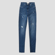 Tally Weijl Women's Vidin Skinny Fit Minor Fault Distressed Jeggings Minor Fault Yasir Bin Asad Dark Blue 20 28