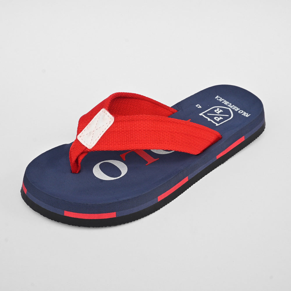 Navy & Red