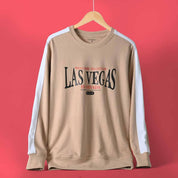 Polo Republica Men's Las Vegas Printed Minor Fault Terry Sweat Shirt Minor Fault Polo Republica Skin & White XS 