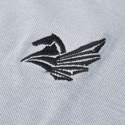 Poler Men's Corinth Flying Horse Embroidered Short Sleeve Polo Shirt Men's Polo Shirt IBT 
