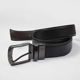 Men's Airdrie Primium Buckle Design PU Leather Belt
