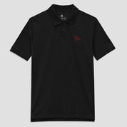 Archer And Finch Men's Logo Embroidered Tipping Polo Shirt Men's Polo Shirt LFS Black S 