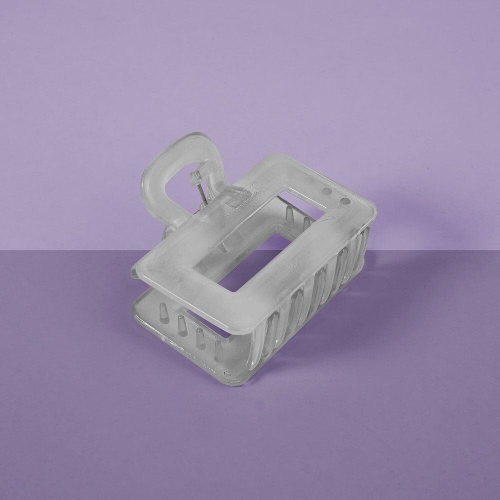 Women's Amiens Square Design Hair Catcher Hair Accessories SAK Grey 