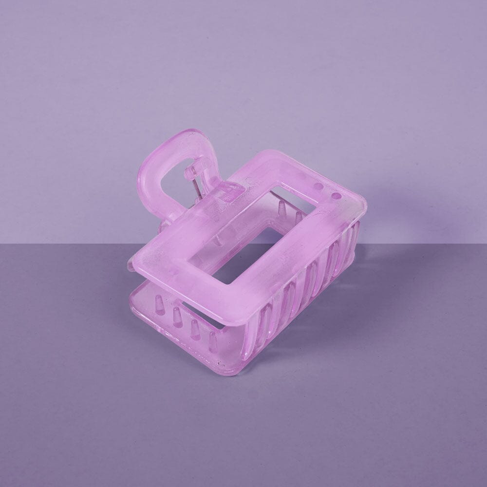 Women's Amiens Square Design Hair Catcher Hair Accessories SAK Lilac 