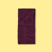 Seattle Square Shape Small Hand Towel Towel RAM Maroon 
