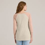 Platinum Women's Contrast Sleeves Minor Fault Summer Tee Shirt Minor Fault IST 