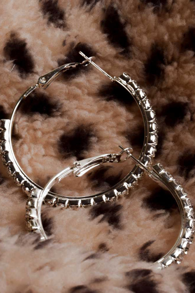 Women's Silver Filled Cubic Zirconia Earring Jewellery ABM 
