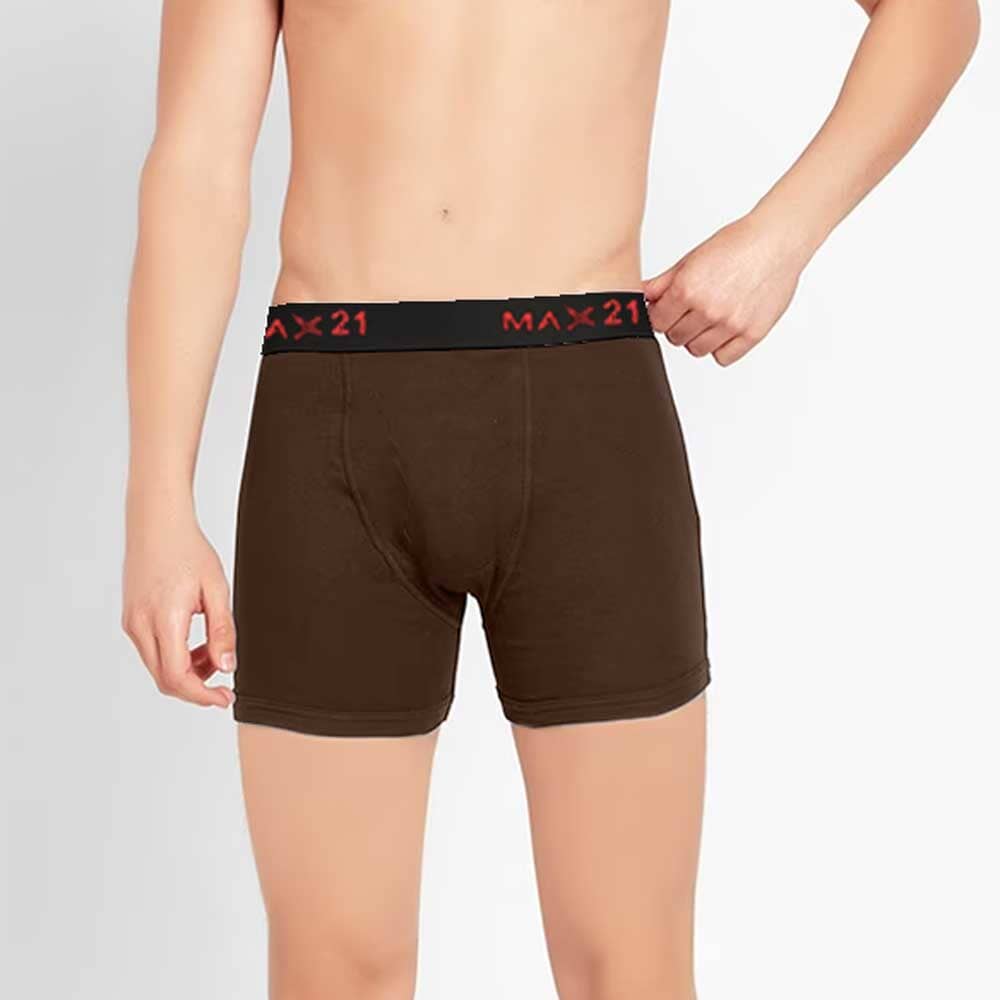 Max 21 Men's Stretch Jersey Boxer Shorts - Pack Of 2 Men's Underwear SZK 