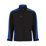 Men's Contrast Panel Soft Shell Jacket