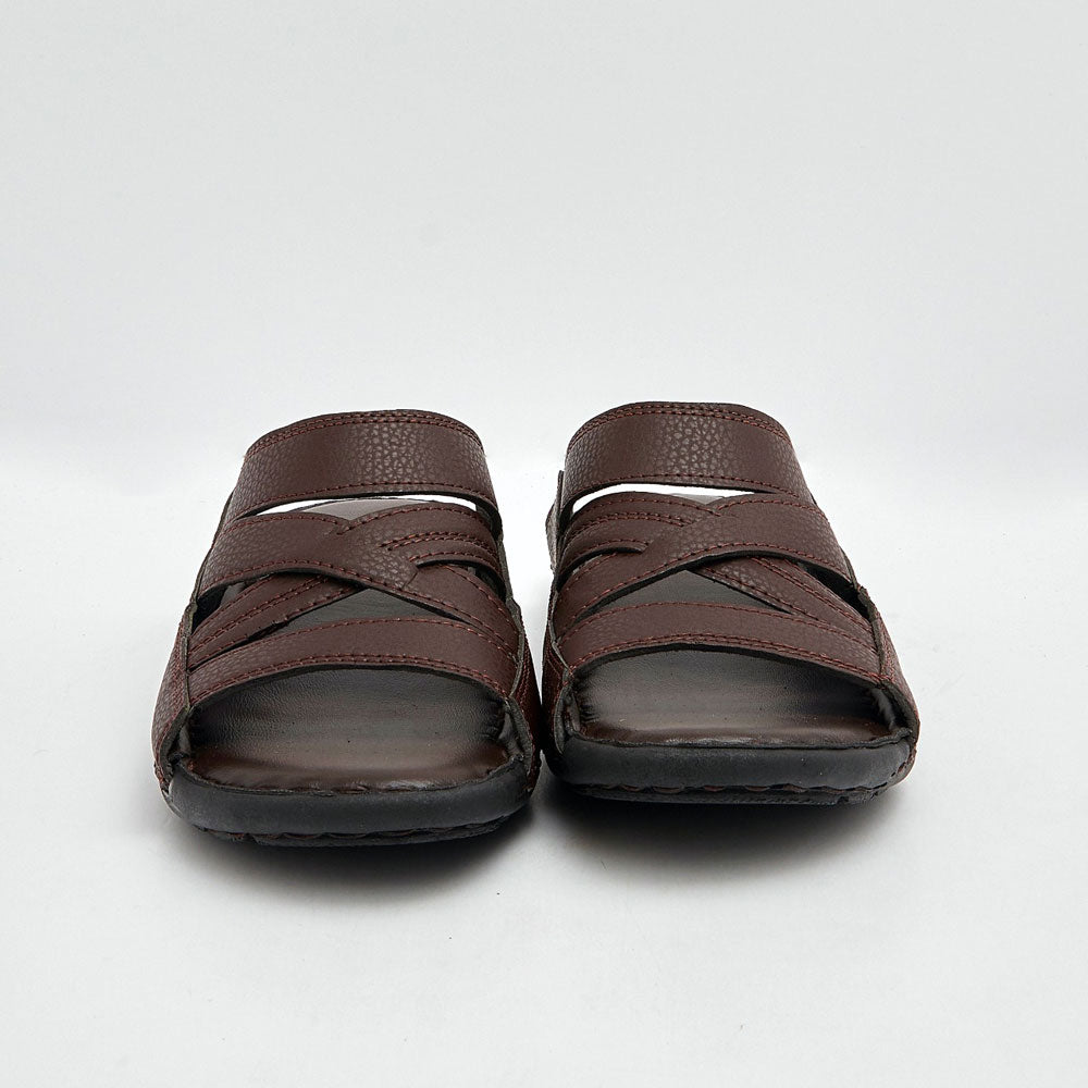 Men's Enmore Padded Sole Design Leather Chappal Men's Shoes SNAN Traders 