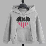 Lyallpur Kid's Lyallpur V- Design Team 94 Printed Pullover Hoodie Boy's Pullover Hoodie LFS Heather Grey 7-8 Years 