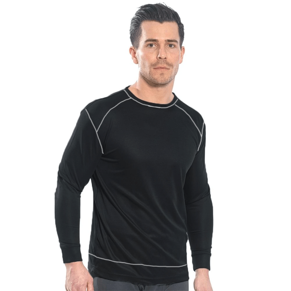 Men's Minor Fault Long Sleeve Poly Tee Shirt