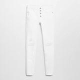 Old Navy Women's Leiden Skinny Fit Distressed Denim