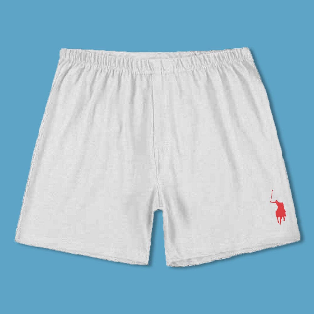 Polo Republica Signature Minor Fault Boxer Shorts Minor Fault Polo Republica White Pony S 