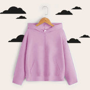 Safina Kids Leicester Fleece Zipper Hoodie Boy's Pullover Hoodie Image Powder Pink 3-6 Months 