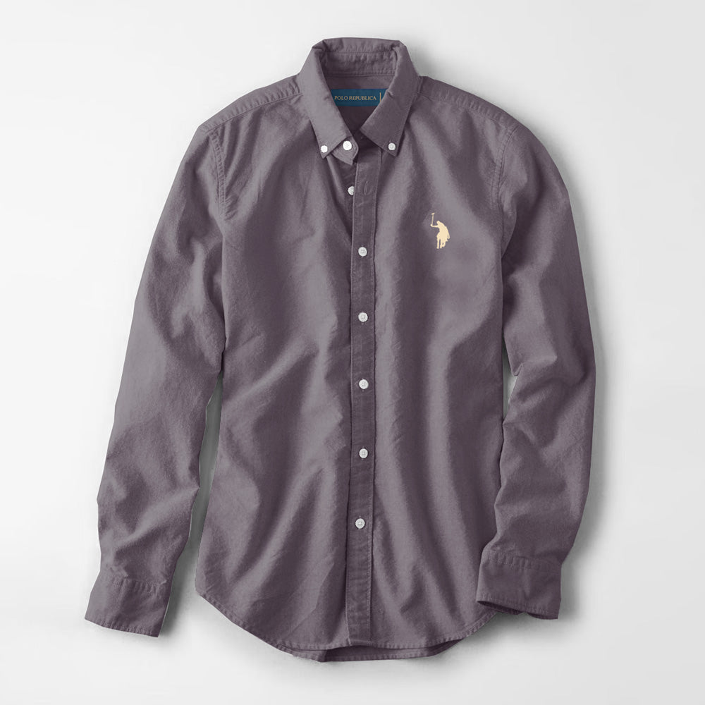 Polo Republica Men's Brandeta Minor Fault Casual Shirt Minor Fault Polo Republica Light Plum S 