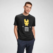 RichMan Genius Billionaire Playboy Printed Tee Shirt Men's Tee Shirt ASE 