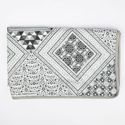 Fridge Cover Made By Dual Layer Cotton Polyster Filling Quilted Fabric Washable Stuff Home Decor FGT Black & Grey Medium 