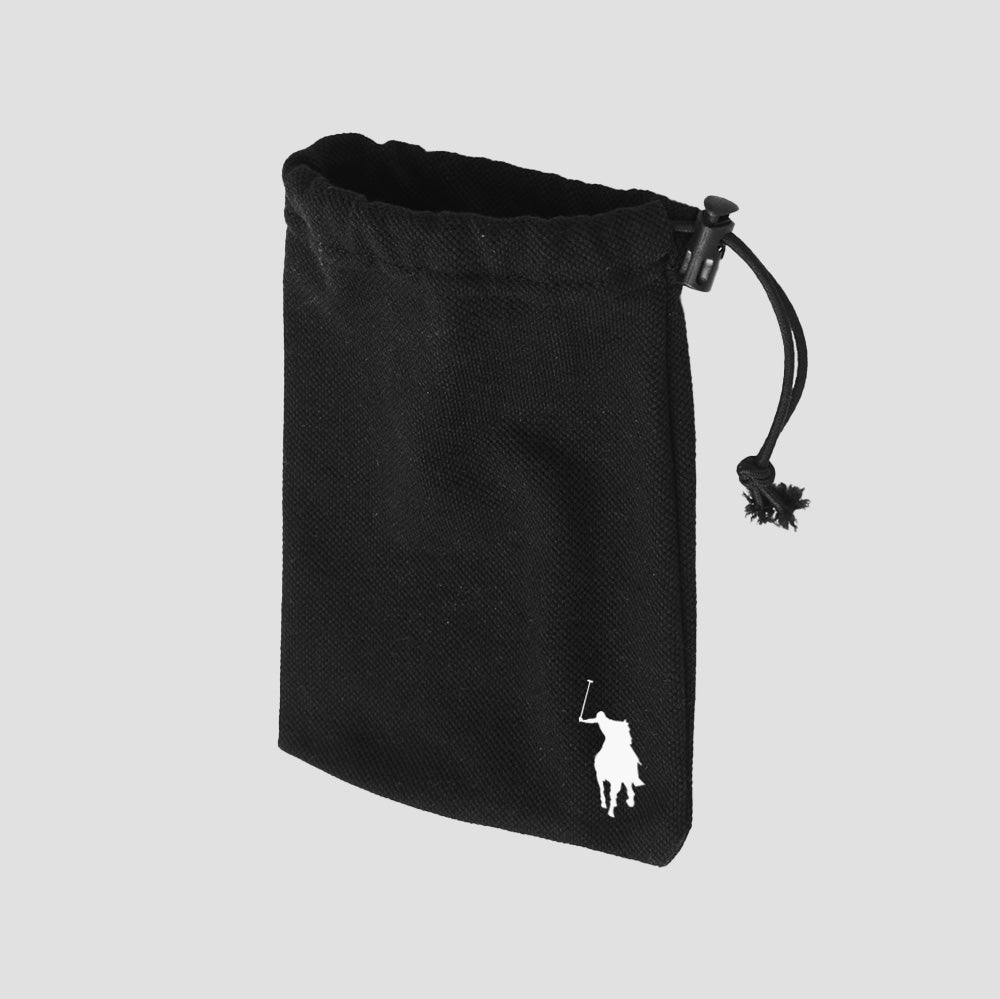 Polo Republica Multipurpose Pony Pouch. Made-With-Waste! Stationary & General Accessories Polo Republica Black S (7 X 5) 