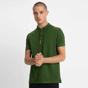 Men's Yalvac Minor Fault Pique Polo Shirt Minor Fault Image Olive S 