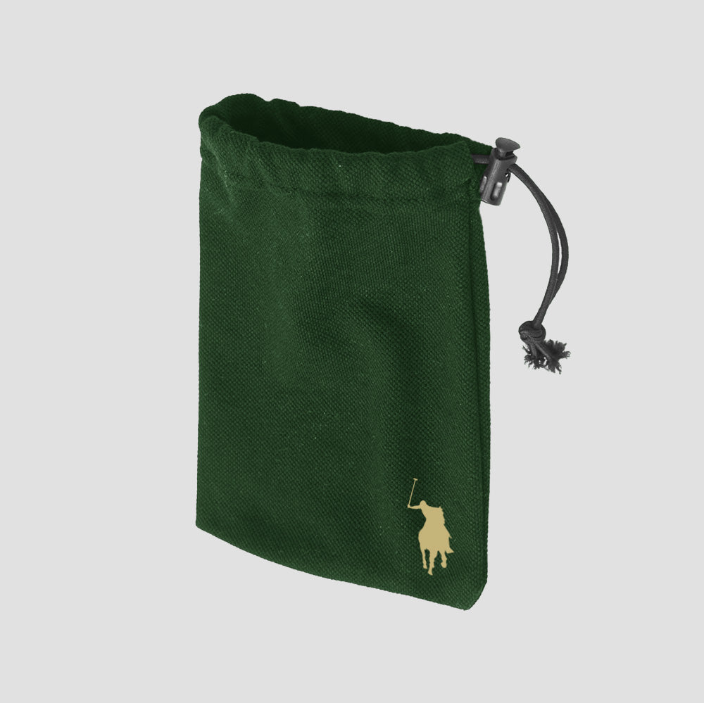 Polo Republica Multipurpose Pony Pouch. Made-With-Waste! Stationary & General Accessories Polo Republica Bottle Green S (7 X 5) 