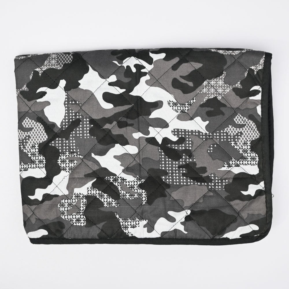 Fridge Cover Made By Dual Layer Cotton Polyster Filling Quilted Fabric Washable Stuff Home Decor FGT Camo Medium 